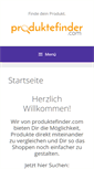 Mobile Screenshot of produktefinder.com